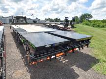 GP 102"x23+5' Dove 16K Low-Pro Gooseneck w/MAX Ramps Equipment Trailer Photo Thumbnail 3
