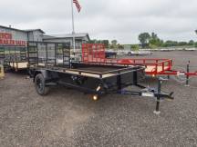 LT 83"x12' w/Solid Sides Utility Trailer Photo Thumbnail 1