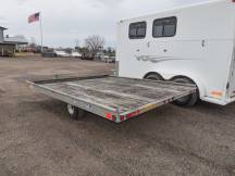 99"x10' Sled Bed Tilt Snowmobile Trailer Photo Thumbnail 3