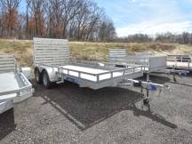 2020 Aluma 7816 ESA Aluminum Tandem Axle Utility Trailer Photo Thumbnail 1
