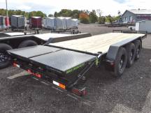 LT 83"x19+3' Dove Equipment Trailer Photo Thumbnail 2