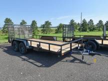 83"x16' Utility Trailer Photo Thumbnail 1