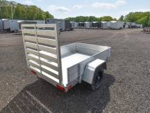 486 w/12" Solid Sides Aluminum Utility Trailer Photo Thumbnail 2