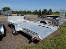 Aluma 7814 Tilt Utility Trailer w/Rock Guard Photo Thumbnail 3
