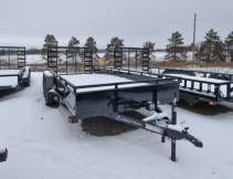 83"x16' Utility Trailer w/Solid Sides Photo Thumbnail 1