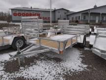 6.5'x12' SA w/HD Package & Bi-Fold Utility Trailer Photo Thumbnail 1