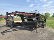 ROX 83"x14' w/4' Bin Gooseneck Roll-Off Trailer Photo Thumbnail 1