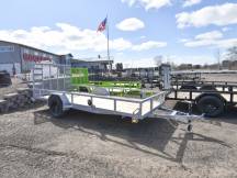 77"x14' Utility Trailer Fold In Ramp Photo Thumbnail 1
