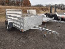 2012 Aluma 638 w/24" Open Sides Aluminum Utility Trailer Photo Thumbnail 1