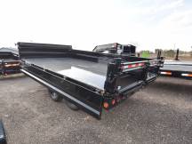 96"x14' w/18" Fold-Down Sides Dump Trailer Photo Thumbnail 3