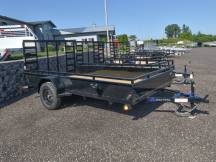 77"x12' w/Solid Sides Utility Trailer Photo Thumbnail 1