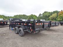 83"x16' w/24" Sides Gooseneck Dump Trailer Photo Thumbnail 2