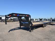 102"x20+5' Dove 16k Low Pro Gooseneck Equipment Trailer Photo Thumbnail 2
