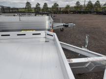 7814 TA R Aluminum Utility Trailer Photo Thumbnail 3