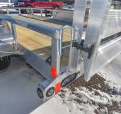 83"x14' 7K Aluminum Utility Trailer Photo Thumbnail 5