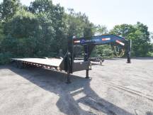 GP 102"x31+5' Dove 25.9k Low-Pro Gooseneck Trailer w/Hydraulic Jacks Photo Thumbnail 1