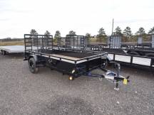 77"x12' w/Solid Sides Utility Trailer Photo Thumbnail 1