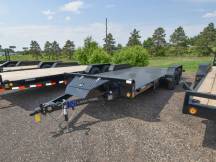 83"x16+2' Dove Carhauler Trailer w/Steel Deck Photo Thumbnail 2