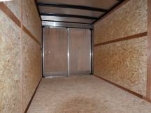 ULAFT 7'x16' Enclosed Cargo Trailer w/Ladder Racks Photo Thumbnail 4