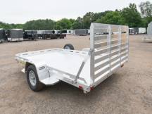 7712H Aluminum Utility Trailer w/Aluminum Spare Tire & Mount Photo Thumbnail 3