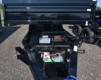 96"X16' 14K Deckover Dump Trailer w/Fold-Down Sides & 7 Gauge Floor Photo Thumbnail 5