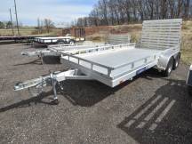 2020 Aluma 7816 ESA Aluminum Tandem Axle Utility Trailer Photo Thumbnail 2