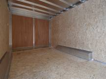 8.5'x16' Enclosed Cargo Trailer w/Ladder Racks Photo Thumbnail 4