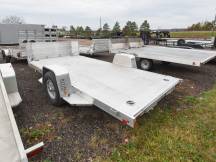 Aluma 8214 H 5K Aluminum Utility Trailer w/Rock Guard Photo Thumbnail 3