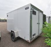 ECO 6'x12' Aluminum Enclosed Cargo Trailer Photo Thumbnail 2