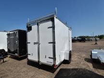 ULAFT 6'x12' Enclosed Cargo Trailer w/Ladder Racks Photo Thumbnail 2