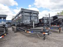 DL 83"x14' 14K w/Telescopic Hoist & 48" Side Dump Trailer Photo Thumbnail 1