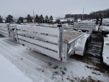 82"x14' w/HD Package, SRR & Bi-Fold Ramp Aluminum ATV/Utility Trailer Photo Thumbnail 3