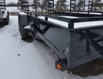 83"x16' Utility Trailer w/Solid Sides Photo Thumbnail 3