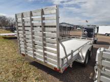 2020 Aluma 7816 ESA Aluminum Tandem Axle Utility Trailer Photo Thumbnail 4