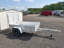 486 w/12" Solid Sides Aluminum Utility Trailer Photo Thumbnail 1
