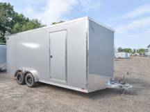 LTF 7.5'x18' Aluminum Enclosed Cargo Trailer Photo Thumbnail 1