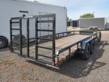 H & H 82"x20' 10K Utility Trailer Photo Thumbnail 3