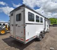 Silverado 7308 Living Quarter Horse Trailer Photo Thumbnail 11