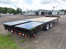 102"x19+5' Dove 16K Deckover Equipment Trailer Photo Thumbnail 3