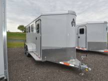 Rustler 3 Horse Slant Aluminum Horse Trailer Photo Thumbnail 2