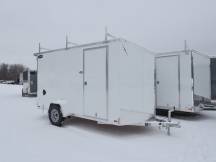 6'x12' Enclosed Cargo Trailer w/Ladder Racks Photo Thumbnail 1