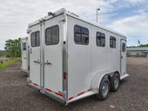 Rustler 3 Horse Slant Aluminum Horse Trailer Photo Thumbnail 4