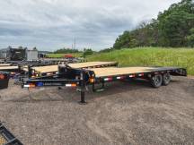102"x19+5' Dove Deckover Equipment Trailer Photo Thumbnail 1