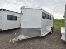 Rustler 3 Horse Slant Aluminum Horse Trailer Photo Thumbnail 1