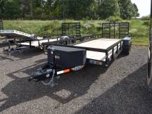 H & H 82"x20' 10K Utility Trailer Photo Thumbnail 2