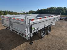 DZ 96X16 14K w/Fold Down Sides Deckover Dump Trailer Photo Thumbnail 3