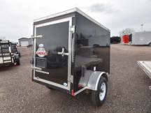 2022 Cargo Mate 4'x6' Enclosed Cargo Trailer Photo Thumbnail 4