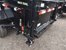 83"x16' w/24" Side Dump Trailer Photo Thumbnail 6