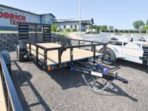 83"x14' 5K Utility Trailer w/HD Ramp Photo Thumbnail 1