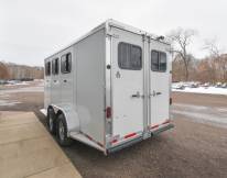 Rustler 3 Horse Slant Aluminum Horse Trailer Photo Thumbnail 3